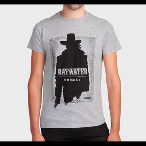 Preacher men’s rat water whiskey print tee shirt